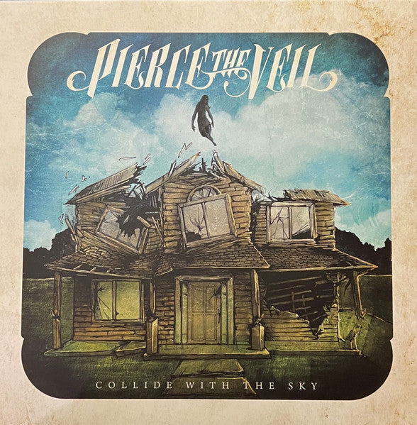 Pierce The Veil - Collide With The Sky (2012) - New LP Record 2023 Fearless Sea Blue Vinyl - Rock - Shuga Records