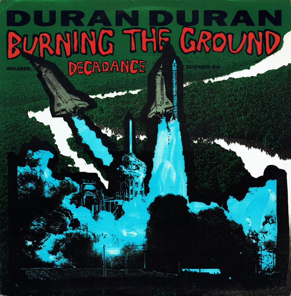 Duran Duran - Burning The Ground - Mint- 12" Single Record 1989 EMI UK Original Vinyl Mispress - Pop Rock / Synth-pop / House - Shuga Records