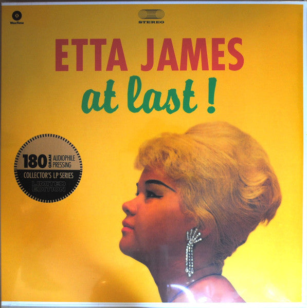 Etta James - At Last! (1960) - New LP Record 2023 WaxTime 180 gram Vinyl - Soul / Rhythm & Blues - Shuga Records