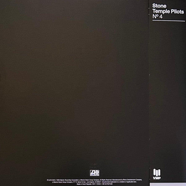 Stone Temple Pilots - Nº4 (1999) - New LP Record 2023 Atlantic Vinyl Me Please Clear and Black Cornett Vinyl & OBI - Grunge / Alternative Rock