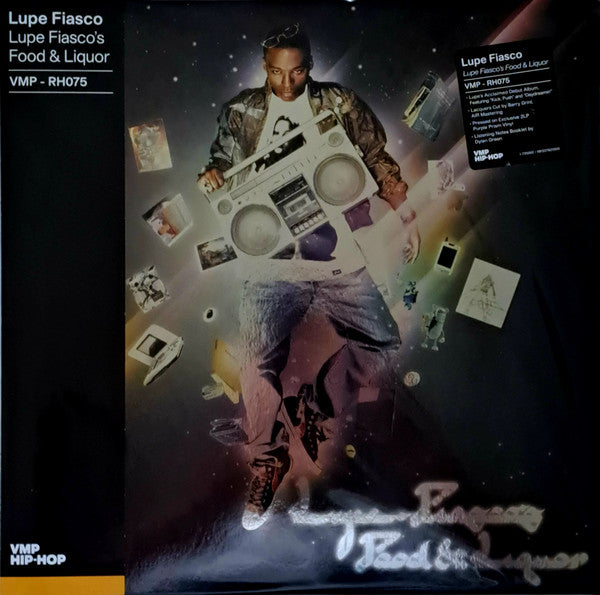 Lupe Fiasco - Lupe Fiasco’s Food & Liquor (2006) - New 2 LP Record 2023 Atlantic Vinyl Me Please Purple Prism Vinyl - Hip Hop - Shuga Records