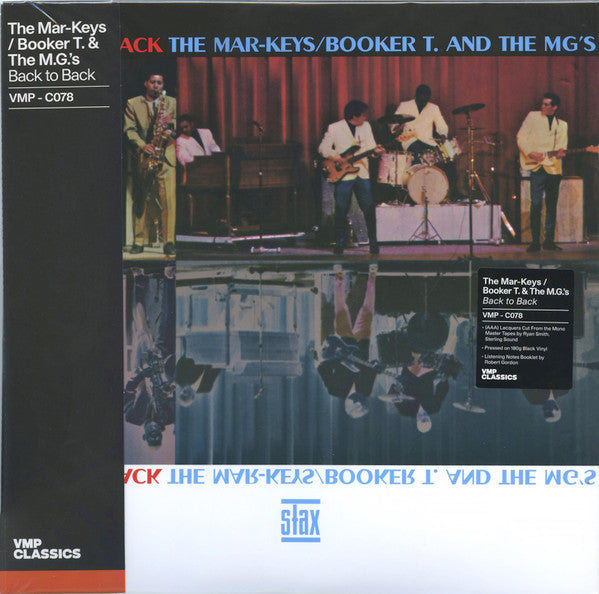 Booker T & The MG's, The Mar-Keys - Back To Back (1967) - New LP Record 2023 Stax / Vinyl Me, Please. Mono Vinyl - Soul / Rhythm & Blues - Shuga Records