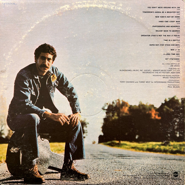 Jim Croce - You Don't Mess Around With Jim (1972) - VG+ LP Record 1973 ABC USA RARE Santa Maria Pressing Vinyl - Soft Rock / Pop Rock - Shuga Records