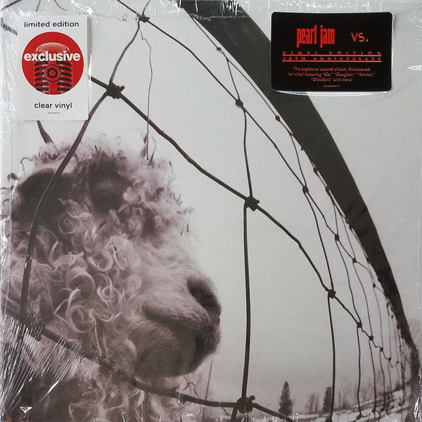 Pearl Jam - Vs. (1993) - New LP Record 2023 Epic Clear Vinyl & Insert - Alternative Rock / Grunge - Shuga Records