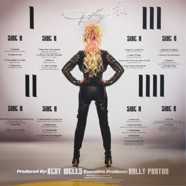 Dolly Parton - Rockstar - New 4 LP Record Box Set 2023 Butterfly Target Exclusive Gold Vinyl & Booklet - Country Rock / Pop Rock - Shuga Records