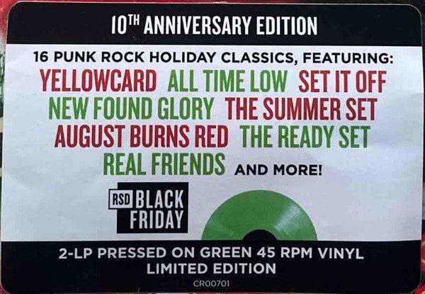 Various – Punk Goes Christmas - New 2 LP Record Store Day Black Friday 2023 Fearless Craft Recordings RSD Green Vinyl - Rock / Metalcore / Holiday