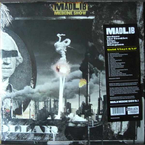 Madlib Feat. Guilty Simpson – Before The Verdict Madlib Medicine Show – No. 1 (2010) - New 2 LP Record Store Day Black Friday 2023 Madlib Invazion RSD Gold Vinyl - Hip Hop - Shuga Records