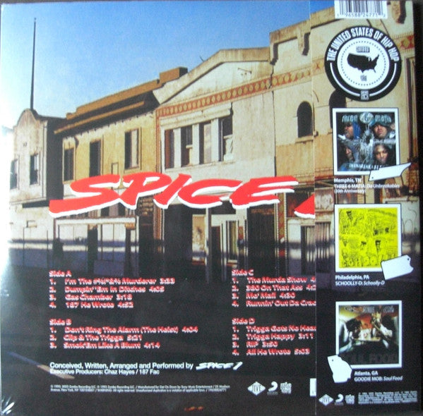 Spice 1 – 187 He Wrote (1993) - New 2 LP Record Store Day Black Friday 2023 Sony Get On Down RSD Red Vinyl - Hip Hop