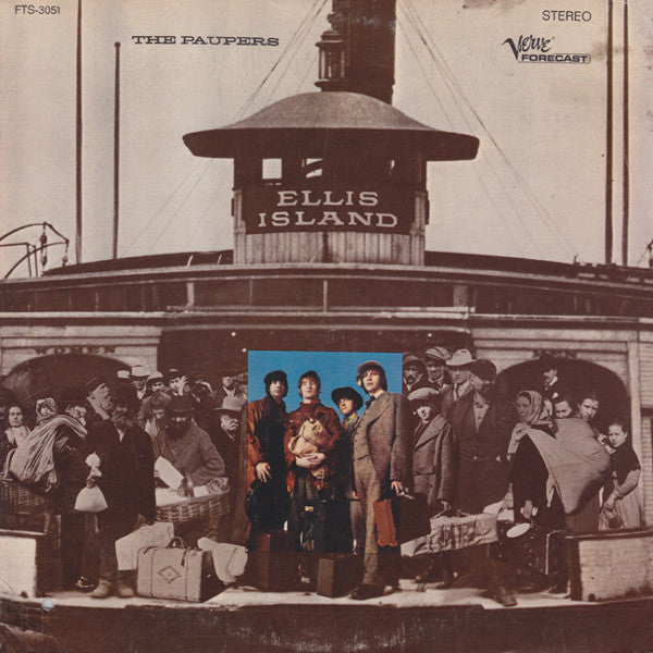 The Paupers - Ellis Island - VG+ LP Record 1968 Verve Forecast USA Vinyl & Insert - Psychedelic Rock / Prog Rock - Shuga Records