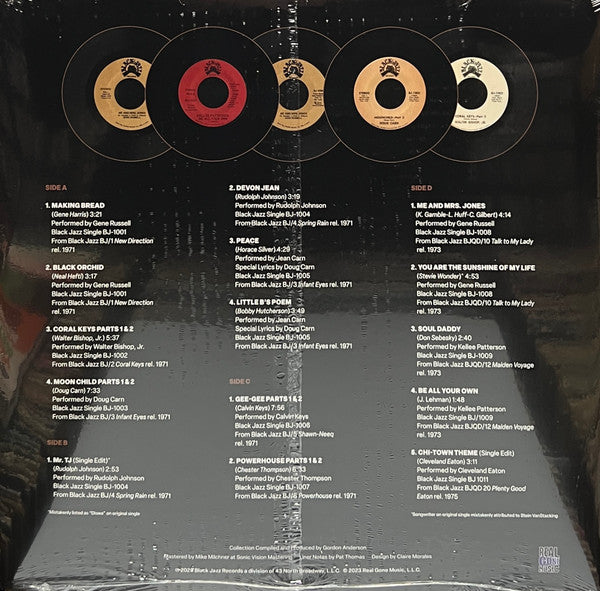 Various - Black Jazz Records: The Complete Singles - New 2 LP Record Store Day Black Friday 2023 Real Gone RSD Orange With Black Swirl Vinyl - Jazz - Shuga Records
