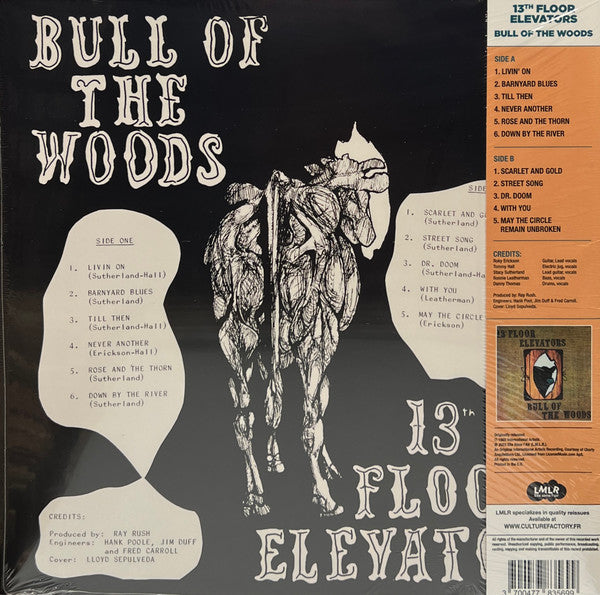 13th Floor Elevators – Bull Of The Woods (1969) - New LP Record Store Day Black Friday 2023 International Artists LMLR RSD White Vinyl - Psychedelic Rock / Garage Rock - Shuga Records