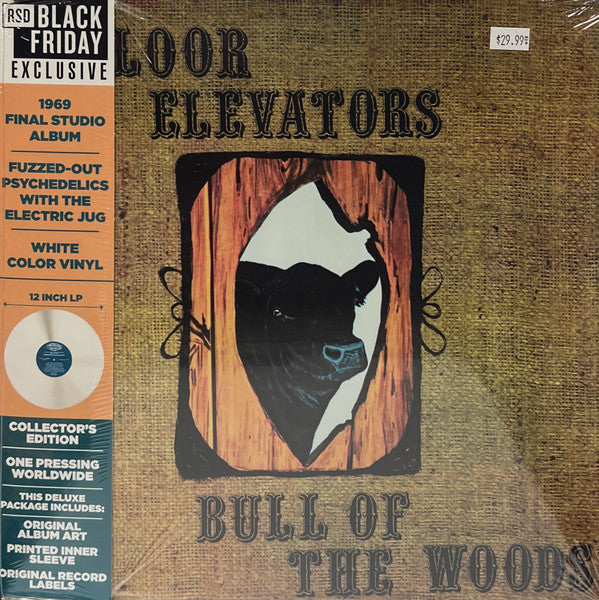 13th Floor Elevators – Bull Of The Woods (1969) - New LP Record Store Day Black Friday 2023 International Artists LMLR RSD White Vinyl - Psychedelic Rock / Garage Rock - Shuga Records