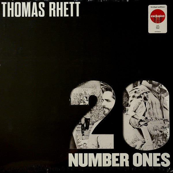 Thomas Rhett - 20 Number Ones - New 2 LP Record 2023 Valory Music Big Machine Target Exclusive Clear Glass Vinyl - Country - Shuga Records
