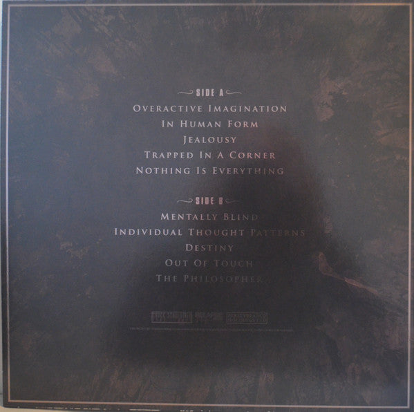 Death - Individual Thought Patterns (1993) - Mint- LP Record Store Day Black Friday 2023 Relapse RSD Black W/ White & Pink Splatter Vinyl - Death Metal / Technical Death Metal - Shuga Records