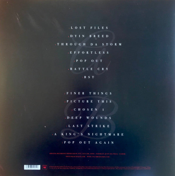 Polo G - Die A Legend (2019) - New LP Record Store Day Black Friday 2023 Columbia Legacy RSD Black Ice Vinyl - Hip Hop - Shuga Records