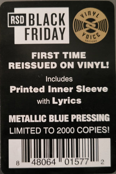 The Jesus Lizard – Blue (1998) - New LP Record Store Day Black Friday 2023 Real Gone Music Capitol RSD Blue Metallic Vinyl - Alternative Rock / Noise - Shuga Records