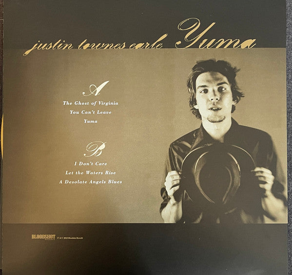 Justin Townes Earle - Yuma (2007) - New EP Record Store Day Black Friday 2023 Bloodshot RSD Gold 180 gram Vinyl - Folk / Country / Americana - Shuga Records