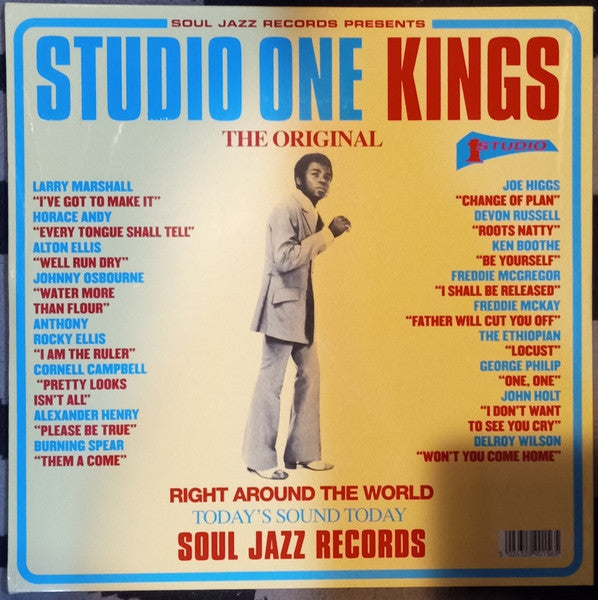 Various – Studio One Kings (2007) - New 2 LP Record Store Day Black Friday 2023 Soul Jazz RSD Yellow Vinyl & Download - Reggae / Roots Reggae / Rocksteady / Lovers Rock - Shuga Records