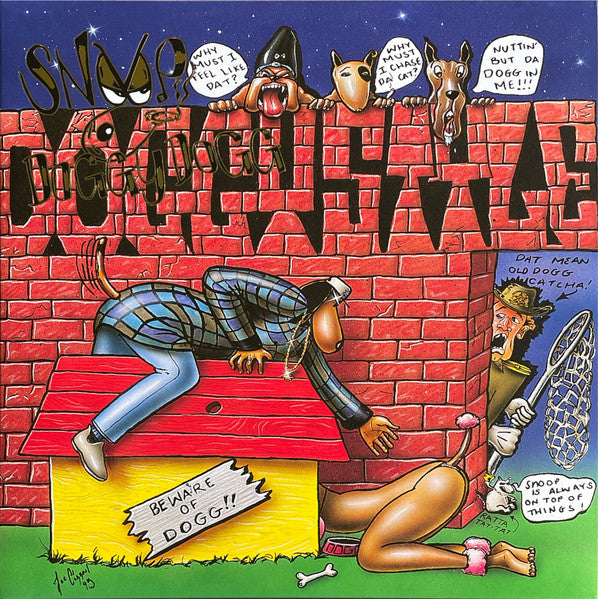 Snoop Doggy Dogg - Doggystyle (1993) - New 2 LP Record 2023 Death Row USA Clear w/ Cloudy Blue Vinyl & Gold Foil Cover - Hip Hop / Gangsta / G-Funk - Shuga Records