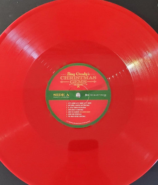 Bing Crosby - Bing Crosby's Christmas Gems - New LP Record 2023 Primary Wave Red Vinyl & Ornament - Holiday / Christmas / Jazz - Shuga Records