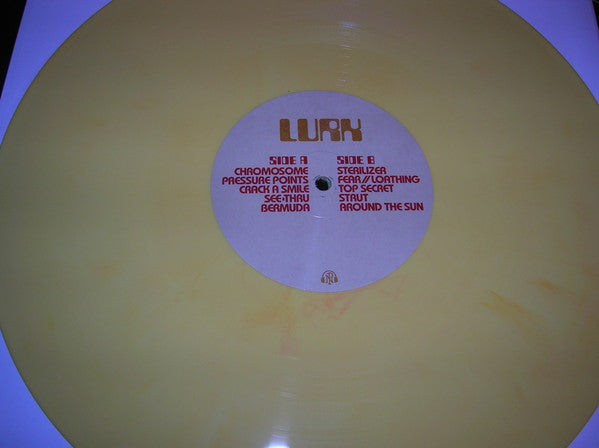 LURK - Around The Sun - Mint- LP Record 2022 Pure Noise USA Yellow & Orange Galaxy Vinyl, Insert & Download - Rock / Punk / Garage Rock / New Wave - Shuga Records