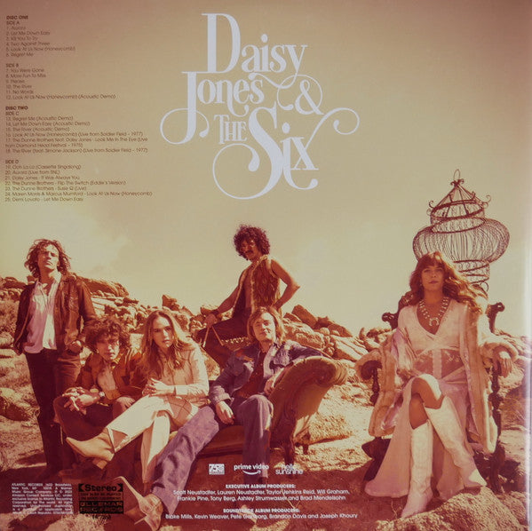 Daisy Jones & The Six - Aurora - New 2 LP Record 2023 Atlantic Milky Clear Vinyl & Booklet - Soundtrack / Folk Rock - Shuga Records