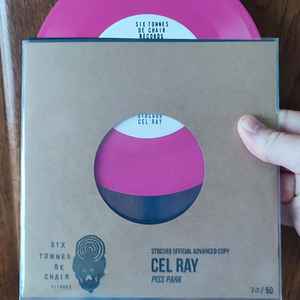 Cel Ray - Piss Park - New 7" EP Record 2023 Six Tonnes De Chair Advance Copy Hot Pink Vinyl - Chicago Post Punk / Egg Punk