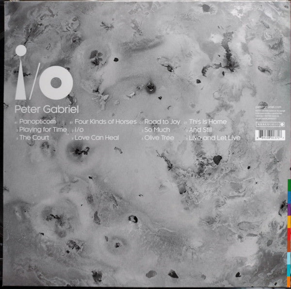 Peter Gabriel - I/O (Bright-Side Mixes) - New 2 LP Record 2023 Real World Vinyl, Booklet, OBI & Download - Art Rock / Pop Rock - Shuga Records