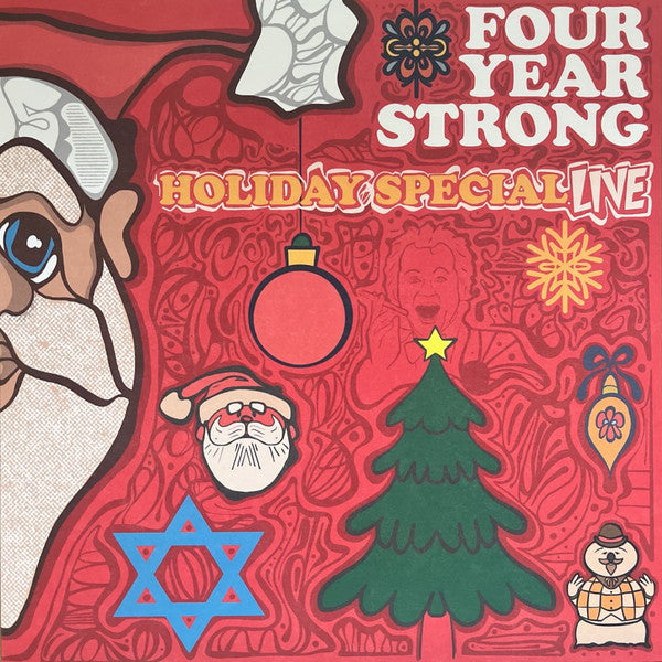 Four Year Strong - Holiday Special Live - New LP Record 2023 Pure Noise Red & Green - Pop Punk / Christmas - Shuga Records