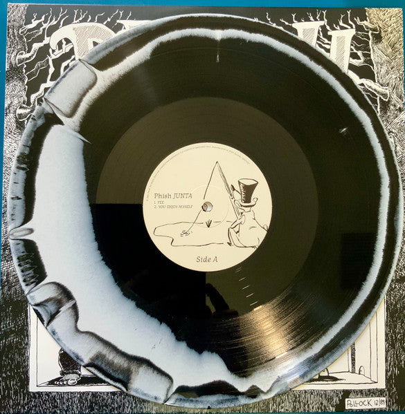 Phish - Junta (1989) - Mint- 3 LP Record 2023 Jemp USA Fluffhead Black & White Swirly Vinyl - Psychedelic Rock / Progressive / Jam Band - Shuga Records