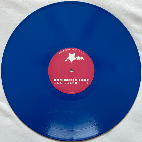 George Riley - Un/limited Love - Mint- LP Record 2023 Ninja Tune UK Blue Vinyl & Poster - R&B / Electronic / Breaks / House - Shuga Records
