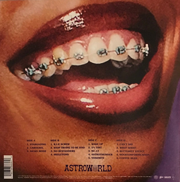 Travis Scott - Astroworld - Mint- 2 LP Record 2018 Epic Cactus Jack Grand Hustle USA Vinyl - Hip Hop / Trap - Shuga Records