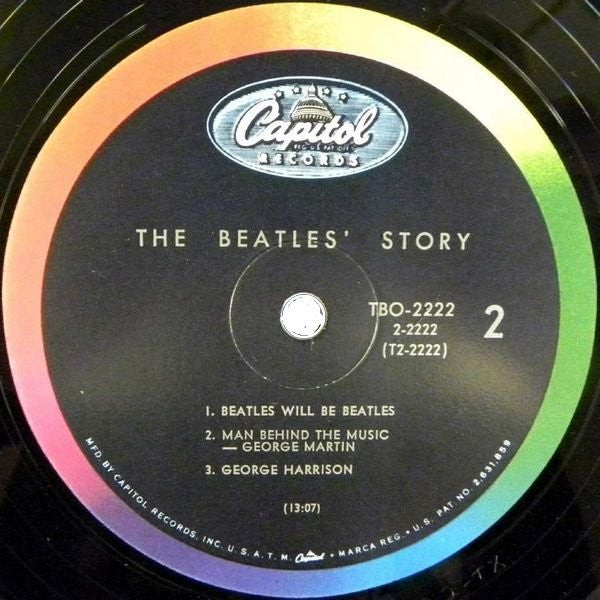The Beatles - The Beatles' Story - VG+ (VG- cover) 2 LP Record 1964 Capitol USA Mono Original Press Vinyl - Pop Rock / Beat / Interview - Shuga Records
