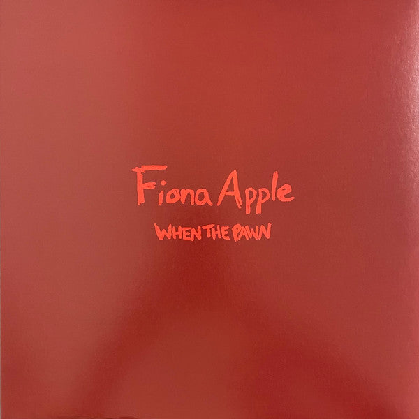 Fiona Apple - When the pawn... (1999) - New LP Record 2023 Epic Sony 180 gram Vinyl - Art Pop - Shuga Records