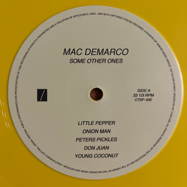 Mac Demarco – Some Other Ones (2015) - New LP Record 2023