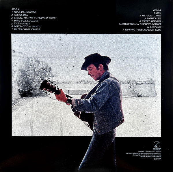 Bobby Darin - Commitment (1969) - New LP Record 2023 Direction USA Blue Vinyl & Booklet - Rock / Country Rock / Funk - Shuga Records