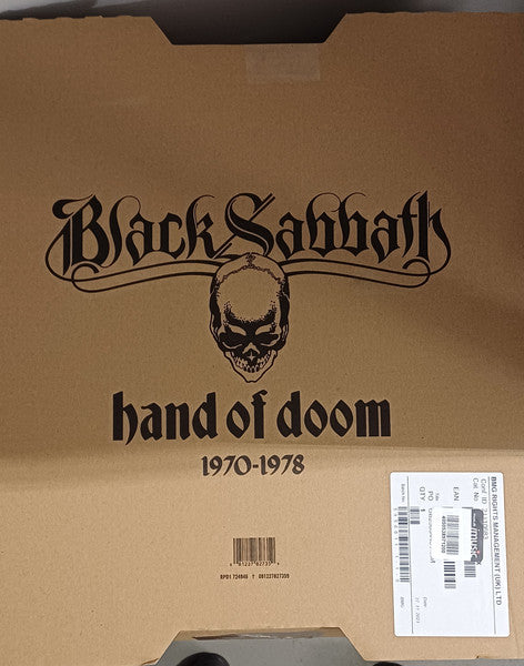 Black Sabbath - Hand Of Doom 1970-1978 - New 8 LP Record Box Set 2023 BMG Sanctuary UK Picture Disc Vinyl & Numbered - Hard Rock / Doom / Blues Rock - Shuga Records