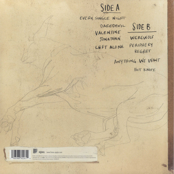 Fiona Apple - The Idler Wheel... (2012) - New LP Record 2023 Clean Slate Epic 180 gram Vinyl - Alternative Rock / Pop Rock - Shuga Records