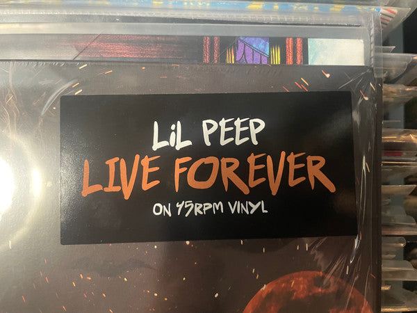 Lil Peep - Live Forever (2015) - Mint- Mixtape LP Record 2023 Death Note Music Smoke Vinyl - Trap / Cloud Rap / Emo - Shuga Records