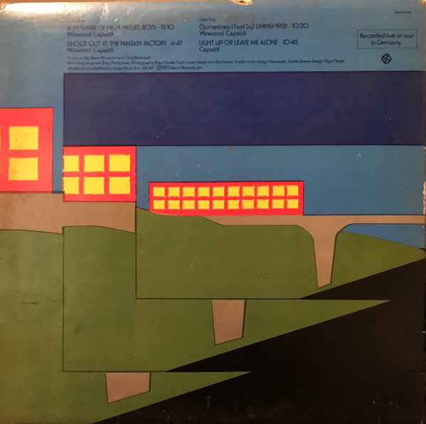 Traffic - On The Road - Mint- (VG+ cover) LP Record 1973 Island USA Original Vinyl - Classic Rock - Shuga Records