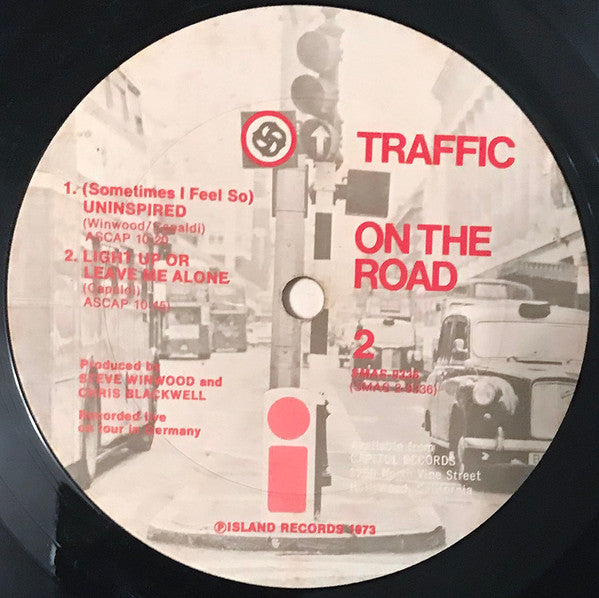 Traffic - On The Road - Mint- (VG+ cover) LP Record 1973 Island USA Original Vinyl - Classic Rock - Shuga Records