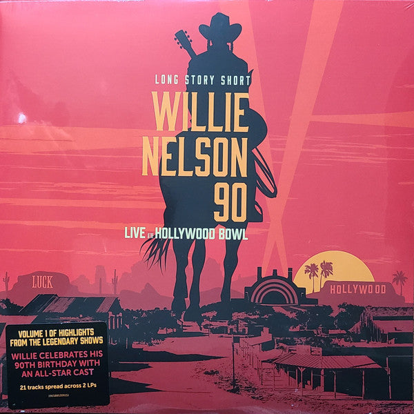 Various - (Long Story Short) Willie Nelson 90 (Live At The Hollywood Bowl) - New 2 LP Record 2023 Blackbird Legacy USA Vinyl - Country - Shuga Records