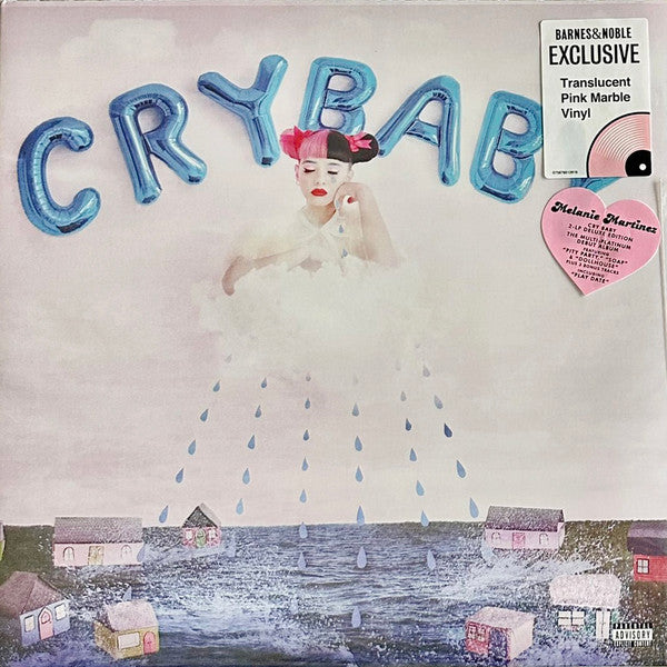 Melanie Martinez - Cry Baby (2015) - Mint- 2 LP Record 2023 Atlantic Barnes & Noble Exclusive Translucent Pink Vinyl & Booklet - Indie Pop / Alt-Pop / Synth-pop - Shuga Records