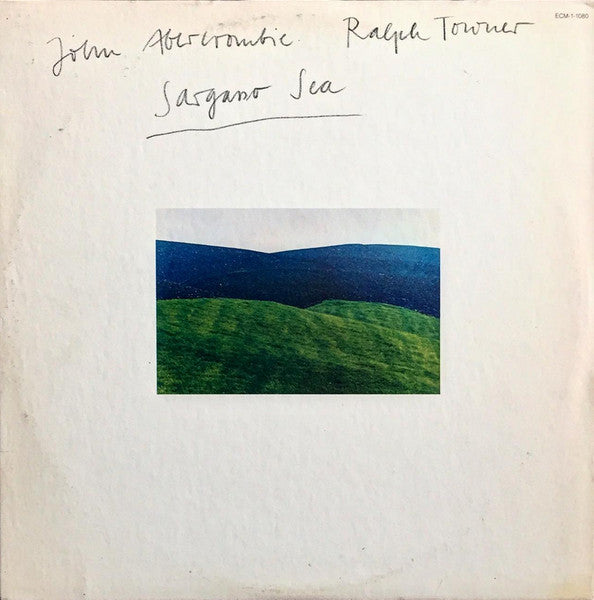 John Abercrombie & Ralph Towner - Sargasso Sea - Mint- (VG+ cover) LP Record 1976 ECM USA Vinyl - Jazz - Shuga Records