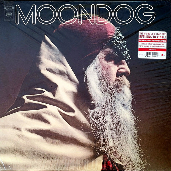 Moondog ‎–  Moondog (1969) - New LP Record 2017 Columbia Caribou Vinyl & Download - Avant-garde Jazz / Neo-Classical