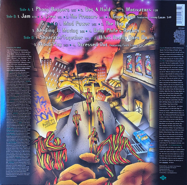 A Tribe Called Quest - Beats, Rhymes And Life (1996) - Mint- 2 LP Record 2024 Jive Zomba Vinyl - Rap / Hip Hop