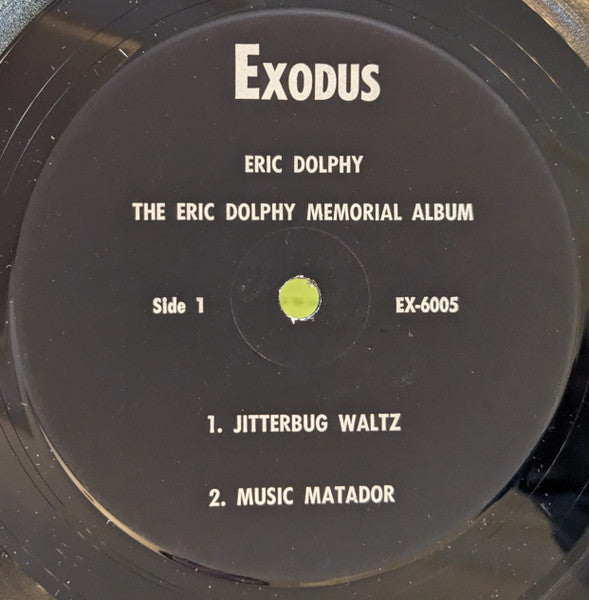 Eric Dolphy - The Eric Dolphy Memorial Album (1963) - VG+ LP
