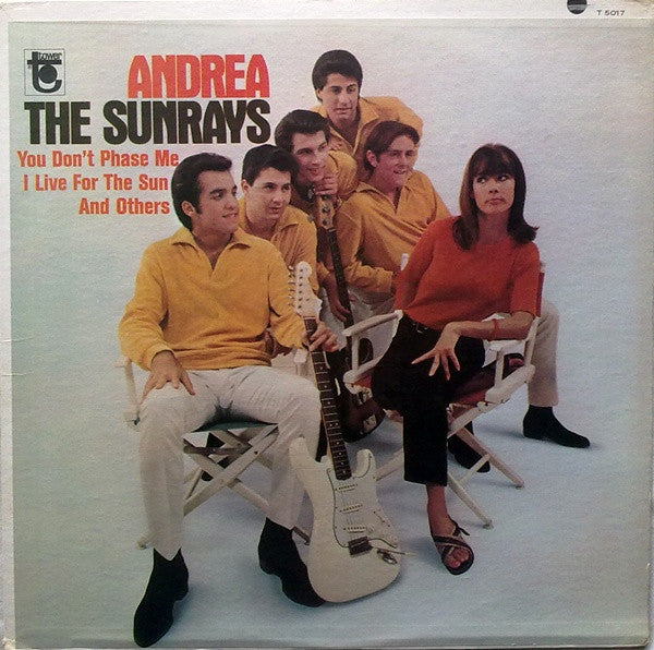 The Sunrays - Andrea - VG+ (VG cover) LP Record 1966 Tower USA Vinyl - Surf Rock / Pop Rock