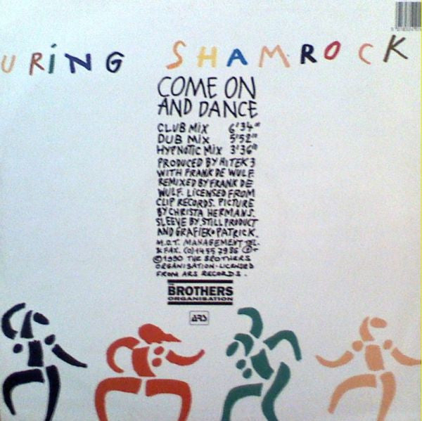 Hi Tek 3 - Come On And Dance - VG+ 12" Single Record 1990 The Brothers Organisation UK Vinyl - House - Shuga Records