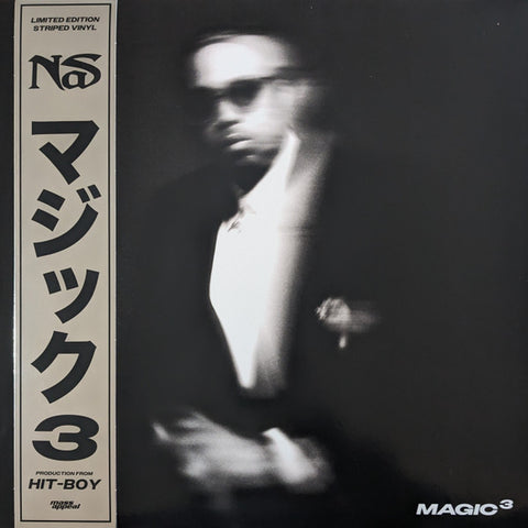 Nas – Magic 3 - New 2 LP Record 2024 Mass Appeal Black & White Striped Vinyl - Hip Hop